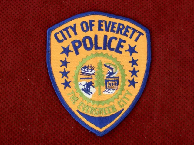 United States Of America - Washington - City Of Everett Police Sleeve Patch