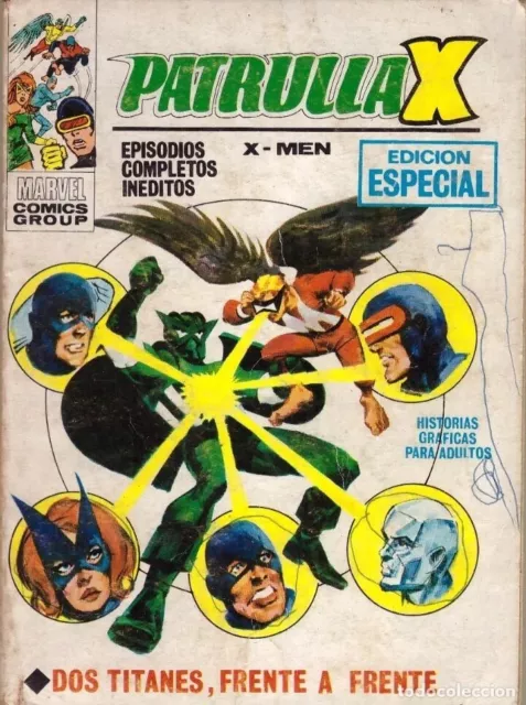 Comic Patrulla X, X-Men, Edicion Especial, Vertice taco nº 13: Dos titanes frent