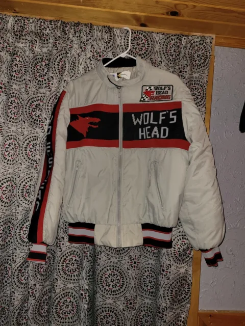1970s  Wolfs Head Oil Racing Jacket , nylon material, great condition.