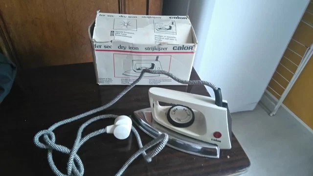VINTAGE. ANCIEN FER à repasser électrique CALOR EUR 12,45 - FR