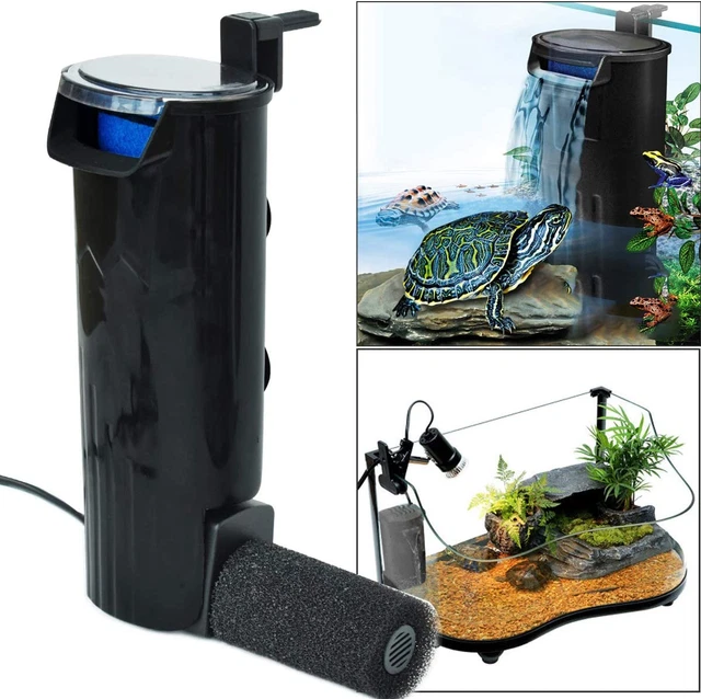 Turtle Filter Aquarium Filter Low Water Level Internal Filter Waterfall Flow Aqu
