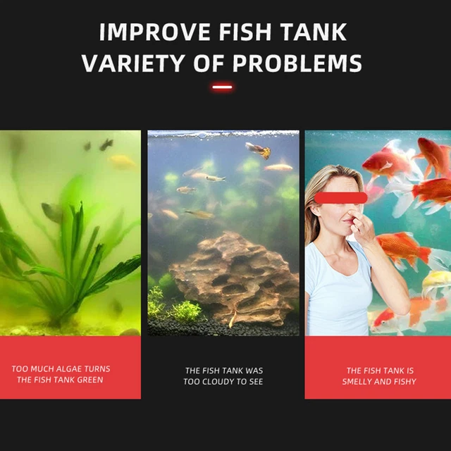 Aquarium Submersible Light 15W Waterproof Aquarium Clean Light For Fish Tank