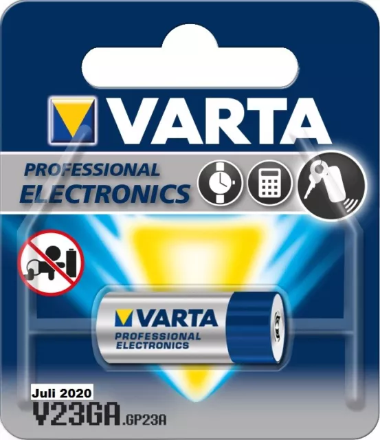 1-50 Stück Batterie V23GA A23 MN21 Varta Alkaline 12V Blister - 23A 23GA 8LR932