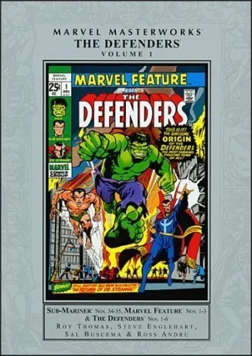 MARVEL MASTERWORKS: THE DEFENDERS - VOLUME 1 By Marvel Comics - Hardcover *NEW*