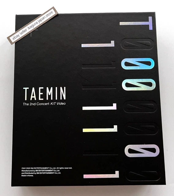 SHINEE TAEMIN 2ND Concert Blu-ray FC Limited Edition 2019