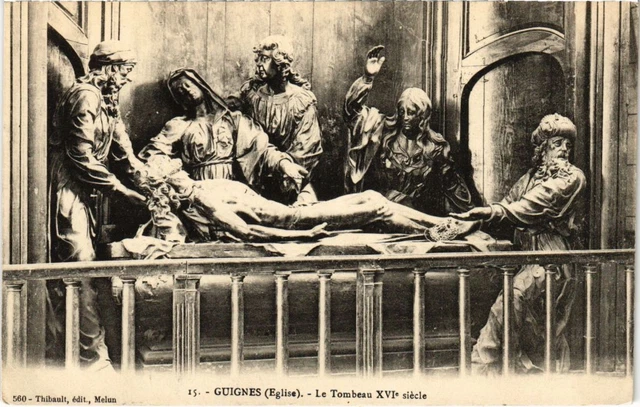 CPA GUIGNES GUIGNES-RABUTIN - L'Eglise - Le Tombeau (1299610)