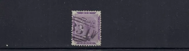 Sierra Leone 1859 Qv (6d Unwatermarked Perf 12.5) F/VF Usato