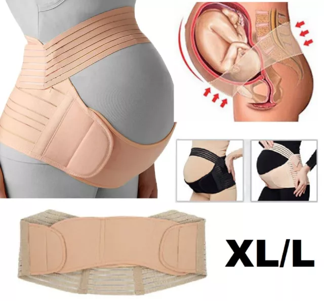 Pregnancy Maternity Support Brace Strap Belt Abdominal Back Support Belly Band