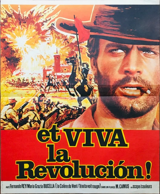Affiche Cinéma ET VIVA LA REVOLUCION ! 40x60cm Poster / Terence Hill