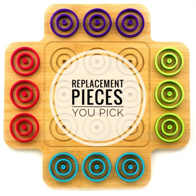 Otrio Deluxe Game Missing Replacement Pieces Tic Tac Toe Tokens All Selections