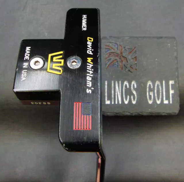 David Whitlam Hummer SS303 Putter 87cm Length Steel Shaft Iguana Golf Grip* David Whitlam Hummer SS303 Putter 87cm Length Steel Shaft Iguana Golf Grip*