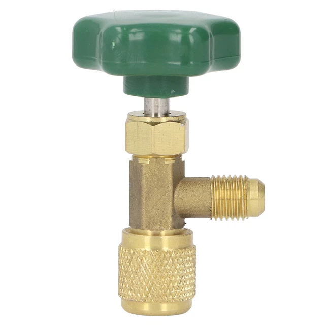 Refrigerant Can Tap Valve Anti Leakage 1/4in SAE Refrigerant Dividing Valve EMB