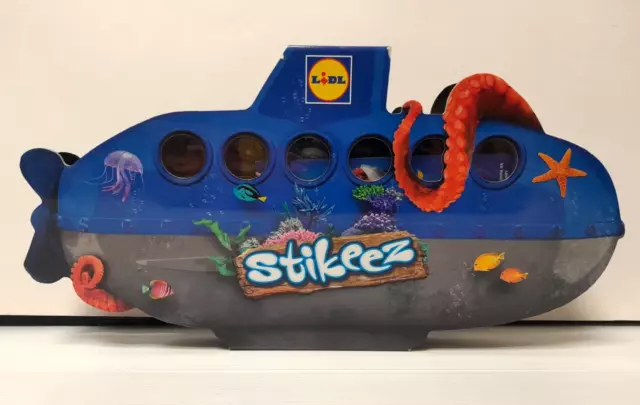 Stikeez Lidl Italia 2015 Album Sottomarino Collezione Completa 24 Personaggi