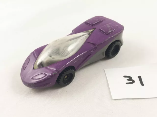 Mcdonalds Happy Meal Toy Hot Wheels Purple 2-Cool 1994 Diecast Model Car