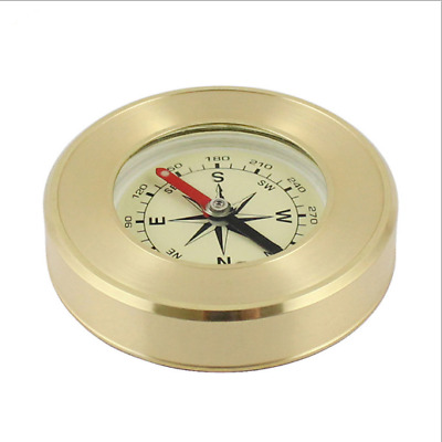Pocket Brass Watch Style Military Army Compass Outdoor Camping Hiking