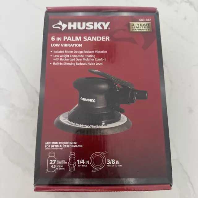 Husky 6 in palm sander hotsell