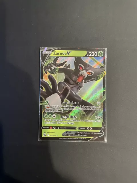 Zarude V - 016/172 Ultra Rare - Brilliant Stars