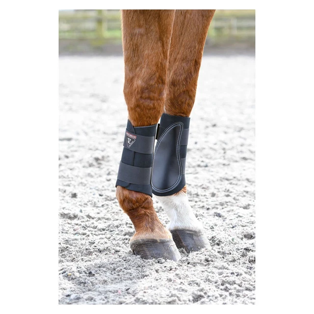 Equilibrium Tri-Zone BRUSHING Splint BOOTS Durable Tough Lightweight Black/White