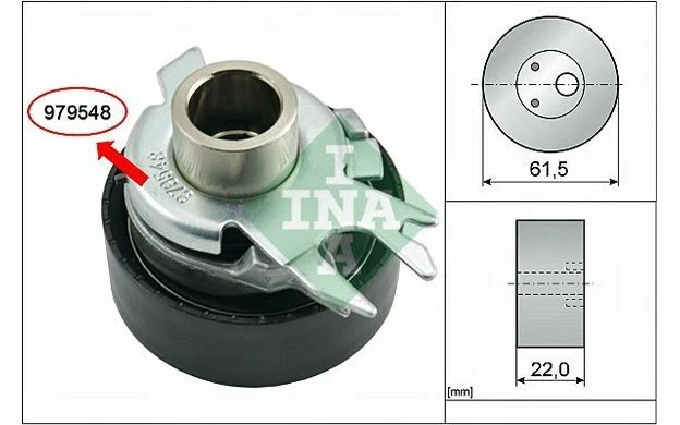 INA Galet tendeur 531 0525 30 - Pièces Auto Mister Auto