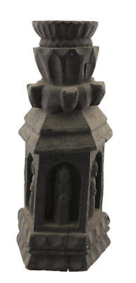 Statue ancien Element architectural Pillier Bouddha Temple Nepal Tibet 26146