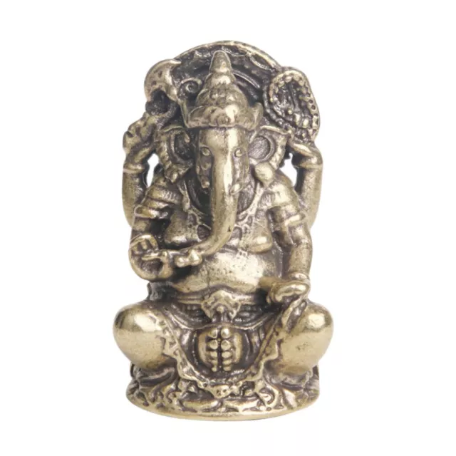 Decorative God Statue Krishna Elephant Ornament Southeast Asia