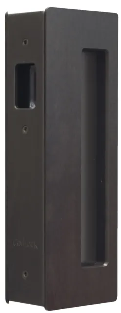 Cavilock CL400A-NL-34 Non-Latching Passage Pocket Door Pull for - Bronze