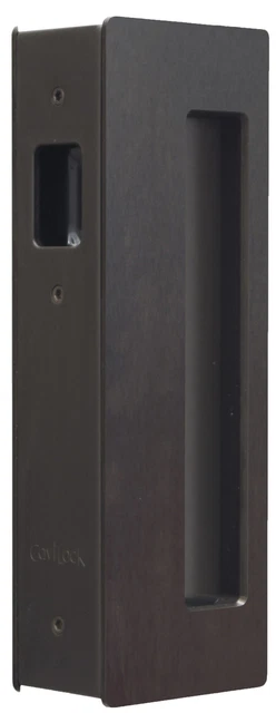 Cavilock CL400A-NL-34 Non-Latching Passage Pocket Door Pull for - Bronze