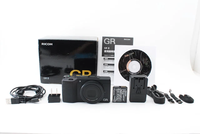RICOH GR II 16.2 MP Digital Camera Black count 5645 [Near Mint] #1862952