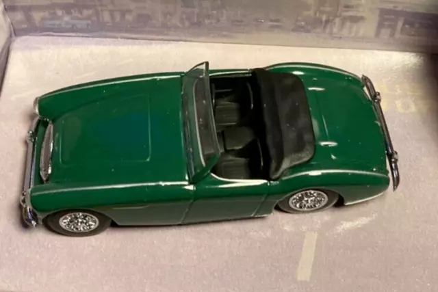 Dinky Toy by Matchbox. DY-30 1956 Austin Healey 100 BN2. Green. Superb in Box