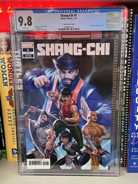 Shang-Chi #1 Junggeum Yoon Variant 1st Print Marvel Comics CGC 9.8