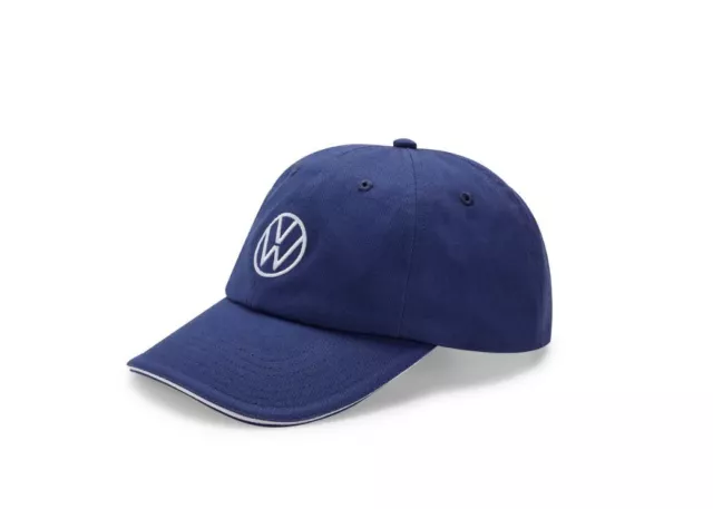 VW Baseballcap Cap Kappe Mütze Ringe Unisex blau VW Logo 000084300AT530