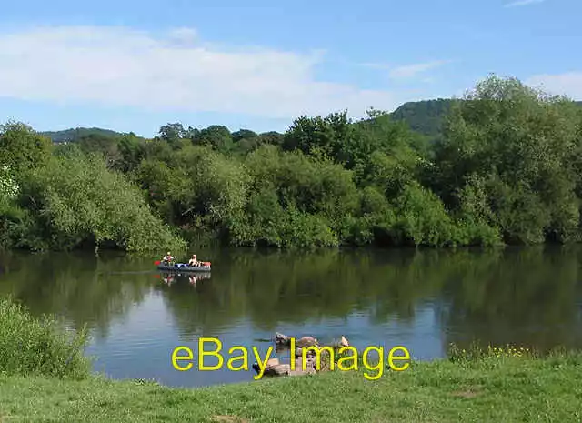 Photo 6x4 River Wye at Wilton Bridge Ross-on-Wye Perfect weather for hiri c2007