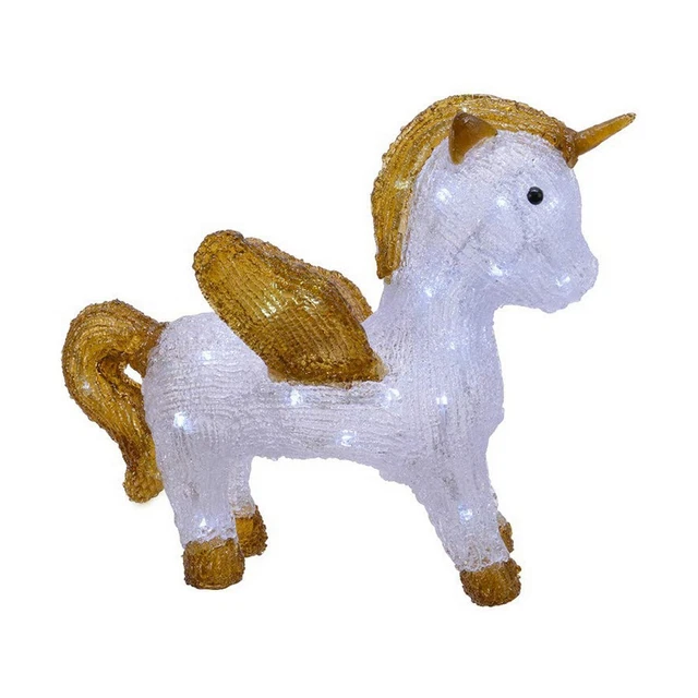 Figura Decorativa Lumineo Blanco [17 X 33 X 38 CM]