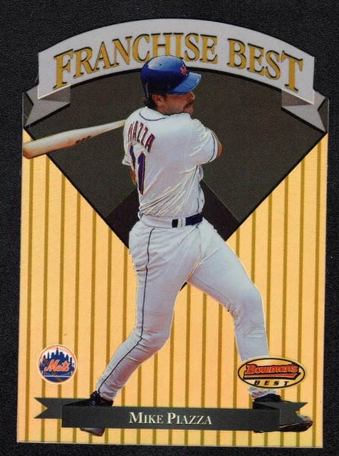 Mike Piazza Mets 1999 Bowman's Best #FB7 Franchise Best Die-Cut #0022/1000 Mint