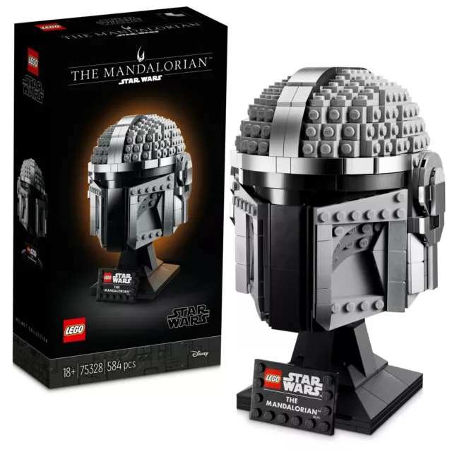 LEGO STAR WARS: The Mandalorian Helmet (75328)