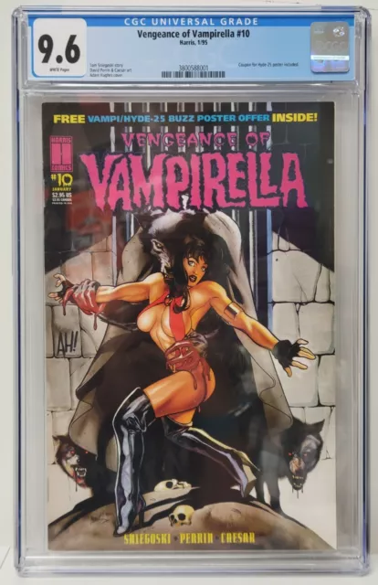 Vengeance of Vampirella #10 Harris Comics 1995 CGC Graded 9.6 Comic Book