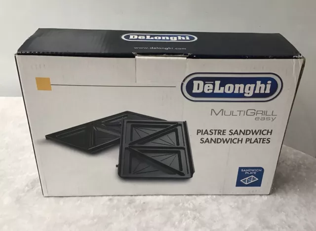 DELONGHI PLATES MULTIGRILL SW12 Sandwich Maker Multi Easy For SW12 SW13 New  $35.95 - PicClick AU