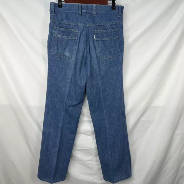 Vintage 70S Levis Panatela Denim Jean Pants Size 32X33 Usa