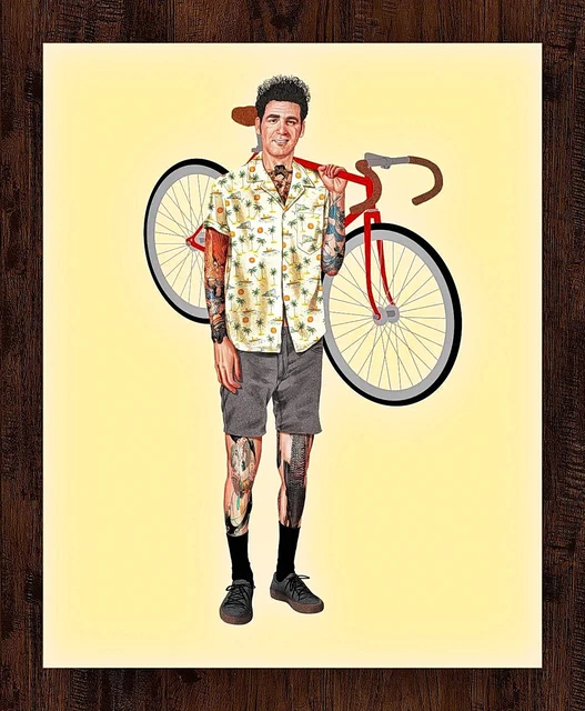 Seinfeld Street Style Kramer Limited Poster Archival Print Art  11x14