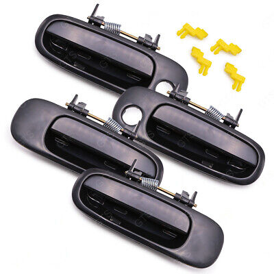 Set 4Dr Outside Outer Door Handle For Toyota AE110 111 Corona Carina 1992 1995