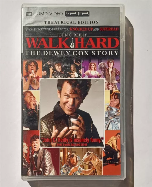 Sony PSP UMD Video - Walk Hard The Dewey Cox Story - case & movie disc Sony PSP UMD Video - Walk Hard The Dewey Cox Story - case & movie disc