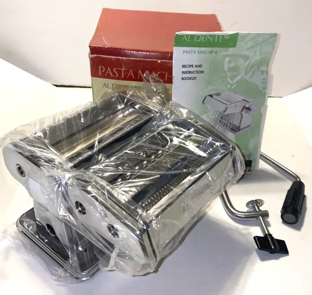 Máquina de pasta VillaWare cromada Al Dente n.o 177