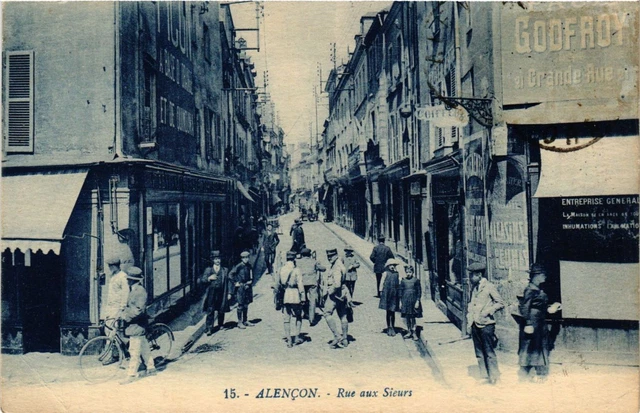CPA Alencon - Rue aux Sieurs (259334)