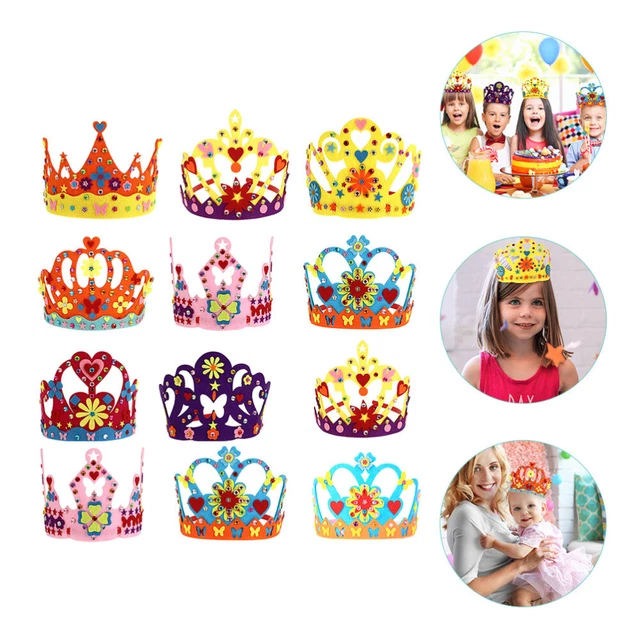 24 Pcs Chapeau D'anniversaire Chapeaux Accessoire De Enfant Bébé