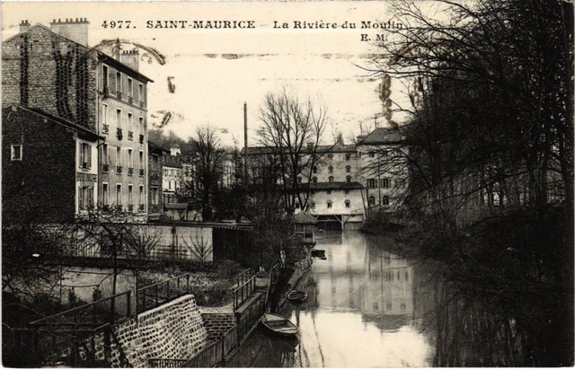 CPA AK St.Maurice La Riviere du Moulin FRANCE (1283000)