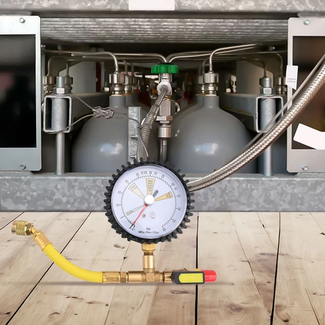 ESSENTIAL MANOMETER FÜR R134a R22 R407C R410A zuverlässige Leistung EUR ...