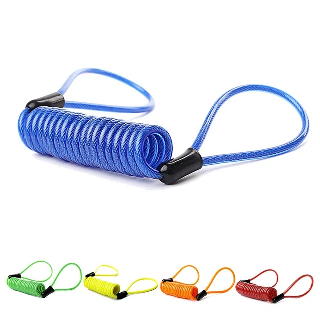 Extensible Cable de Frein pour ?? Disque Bagages Scooter Acier Anti Voleur Moto