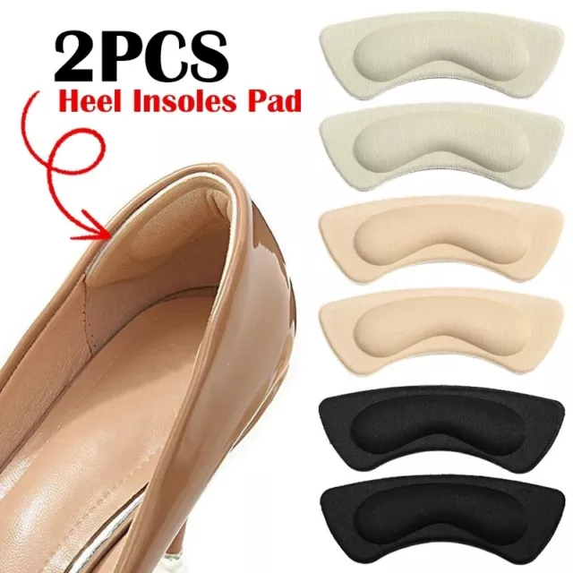 1Pair Heel Insoles Pads Pain Relief Cushioned Anti-wear Patch Insole Feet Care