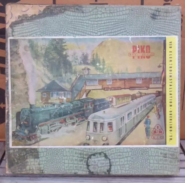 Piko Me 303 H0 1950 Set Years Startset Passenger Train With Steam Br 55 Dr Boxed