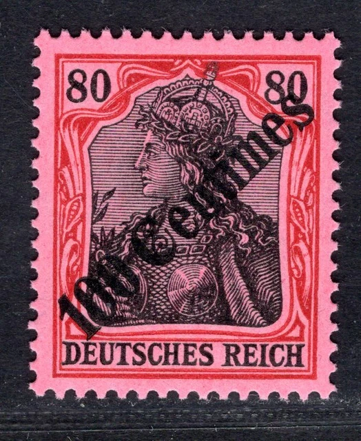 Deutsche Kolonien Türkei 1908 52 ** Postfrisch Tadellos (M0668